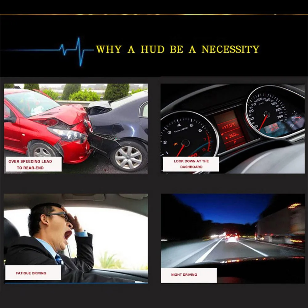 Дисплей на лобовое стекло 3 5 дюйма Автомобильный GPS дисплей белый автомобильный