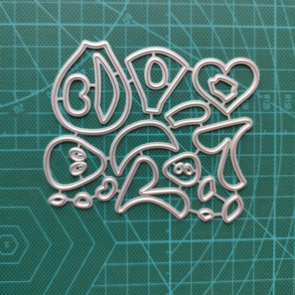 Новинка 2020 металлические пресс формы неправильной и Скрапбукинг для