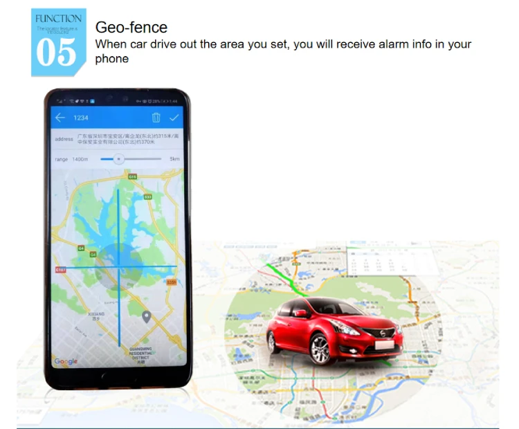 Gps устройство слежения за автомобилем GT06 SOS сигнализация голосовой контроль