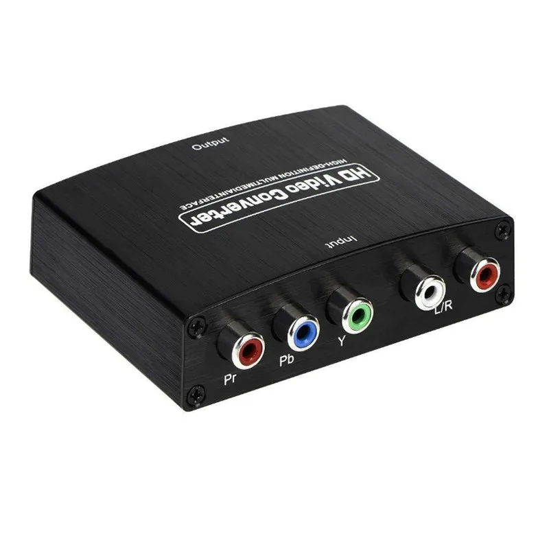 YPBPR to HDMI Converter Color Difference Component To HDMI RGB To HDMI Converter with Audio Support Full HD 1080P