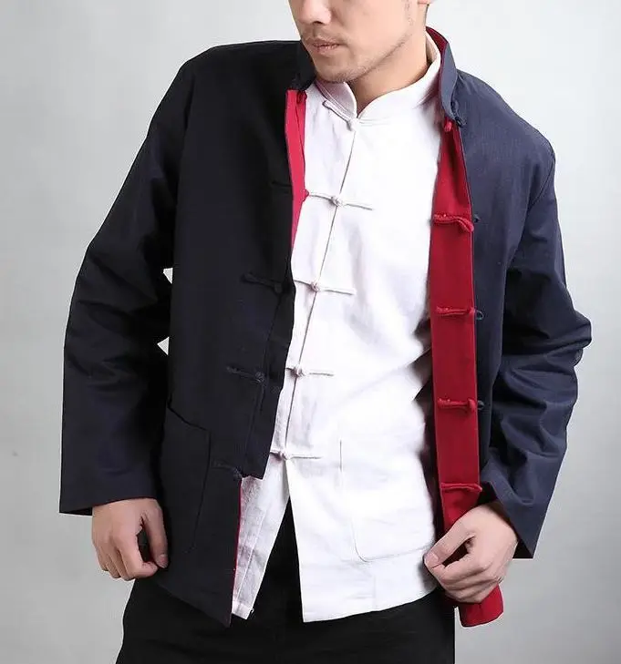 2 шт./компл. мужские высококачественные льняные и хлопковые боевые