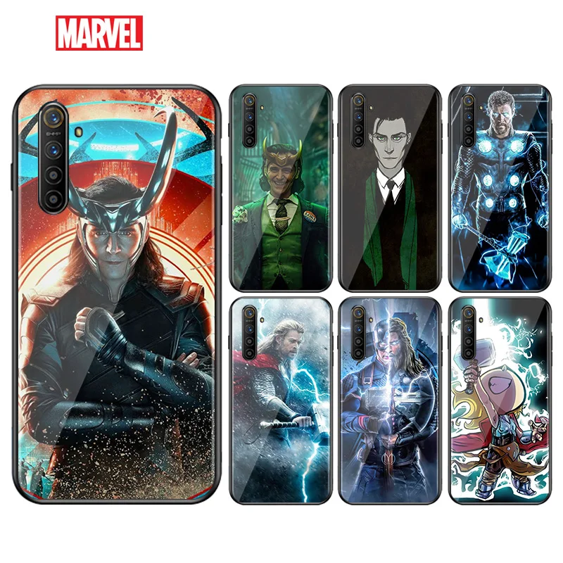 

Marvel Loki Thor For OPPO A94 A11 X A9 A12 E A93 A92 A73 A72 A53 S A52 A32 A31 AX7 A7 A5 Pro 2020 Black Phone Case