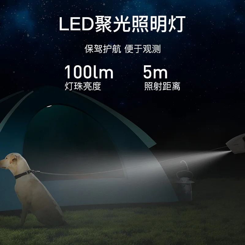 

Xiaomi Led Luminous Dog Leash Automatic Retractable Pet Leash Puppy Dog Collar Ergonomic Anti Lost Traction Rope Pet Supplies