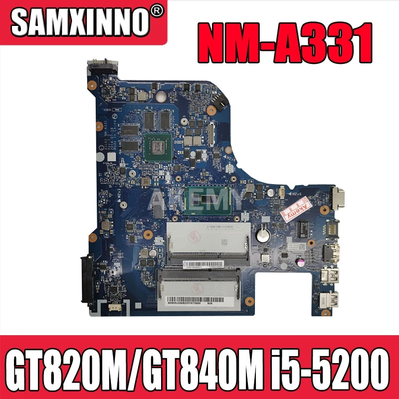 

G70-80 For Lenovo G70-70 B70-80 Z70-80 I5-5200U motherboard AILG NM-A331 Rev1.0 DDR3L with GT840M/GT820M Test 100% original