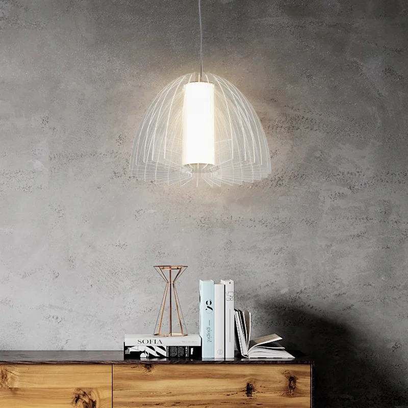 Дания простой подвесной светильник для столовой лампа гостиной спальни