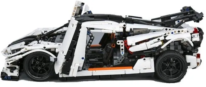 Конструктор lepinblocks Technics 23002 Супер кар Technic совместим с Лего 4789 LN 23002|Соединяющиеся