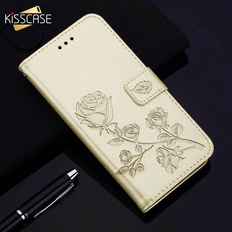 KISSCASE 3D цветок кожаный чехол для Xiaomi A1 Pocophone F1 GO Coque Redmi 4X 4A 6A Note6 Pro Y1 Note 5A 5 Plus 6 3S| |