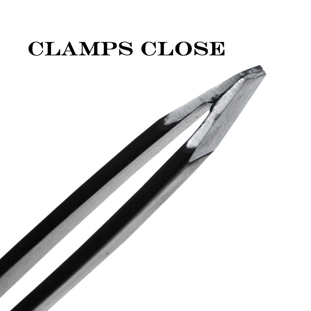 2 шт. пинцеты для бровей и ресниц из нержавеющей стали|eyebrow clip|eyebrow tweezerstweezer stainless |