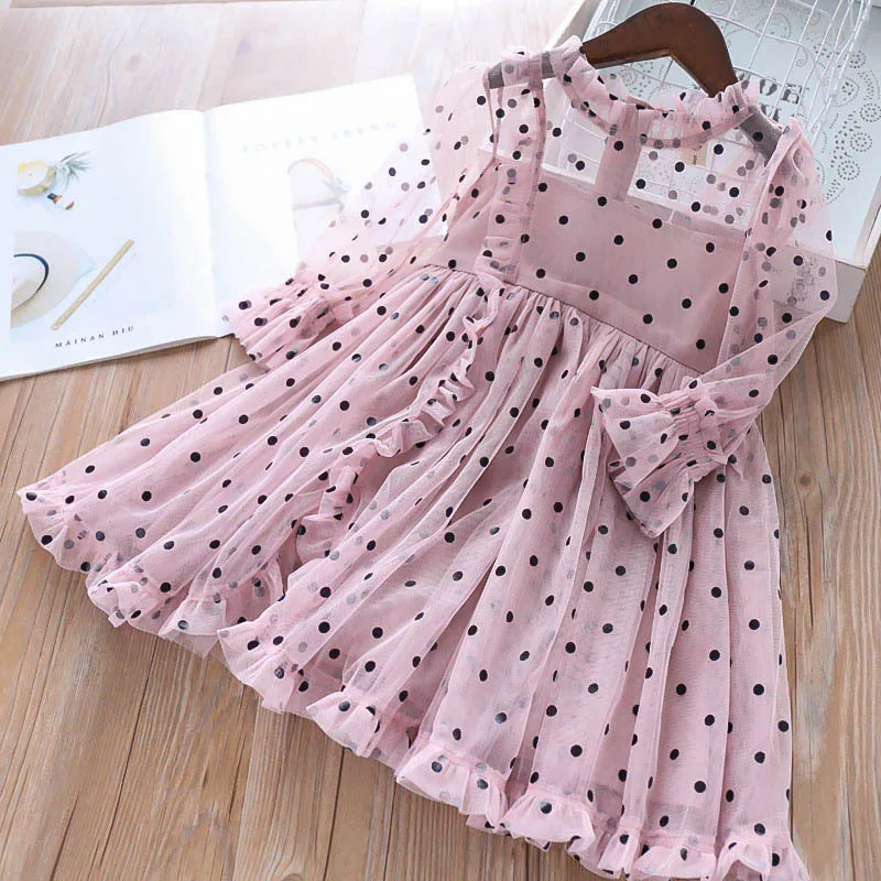 Платье принцессы для девочек Новинка 2020 года Летняя праздничная одежда Детская