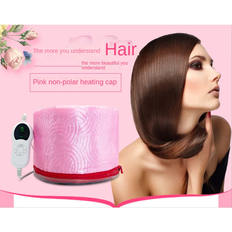 

Hair Care Electric Heating Cap Headache Household Female Hair Mask Evaporation Oil Hair Care Cap Dyed Perm Steam Heating Cap