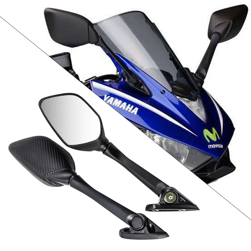 

Motorcycle Mirror Rearview Side mirrors moto accessories FOR YAMAHA YZF-R25 2014-2016 YZF-R3 2015-2017 yamaha YZF-R15 2013-2015