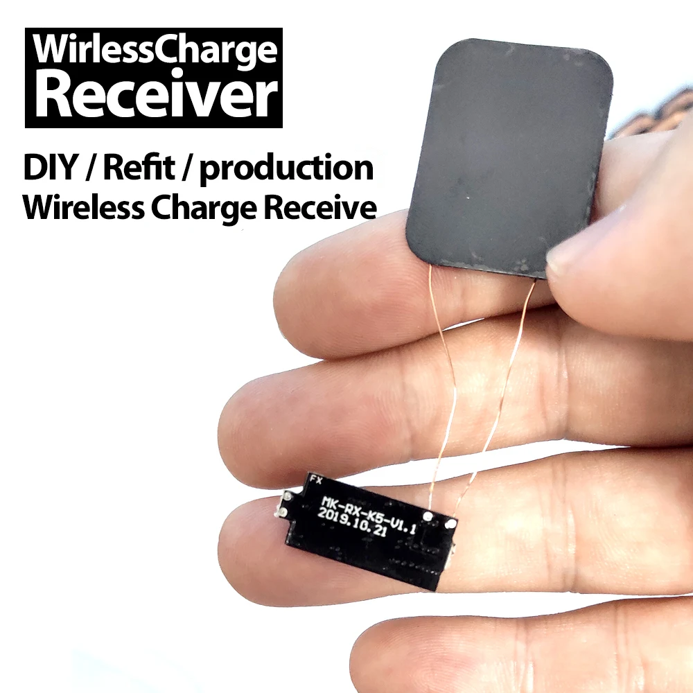 Беспроводной приемник QI VEEAII DIY 5 Вт 5V1A для смартфонов iPhone Android|Зарядные устройства