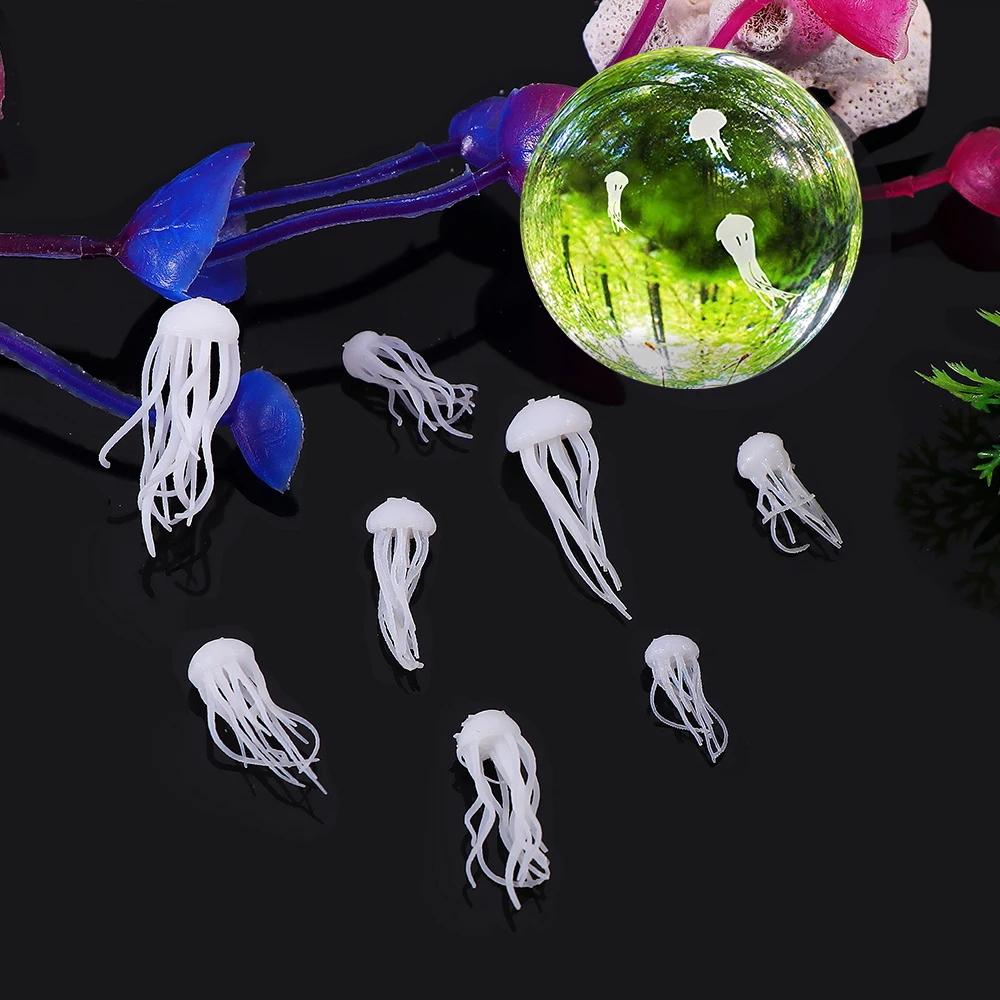 5 шт./компл. из хрустальной эпоксидной мини Океаническая Медуза моделирование