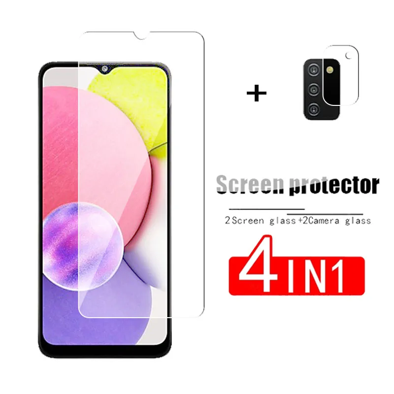 

For Samsung Galaxy A03s Tempered Glass For Samsung Galaxy A03s A02s Glass Screen Protector Phone Film For Samsung Galaxy A03s