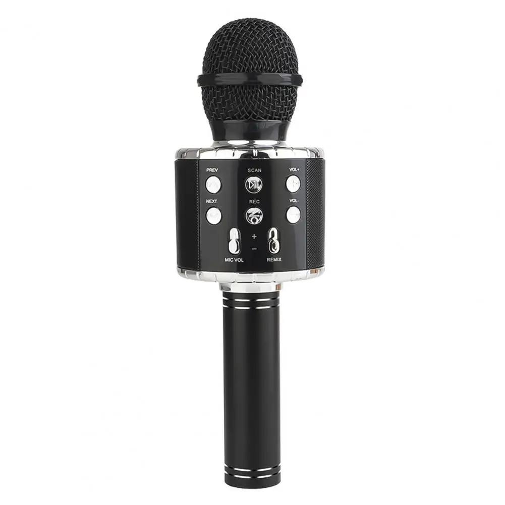 

Professional Colorful Bluetooth Wireless Microphone Handheld Karaoke Mic USB Mini Home KTV For Music Player Singing Recorder Mic