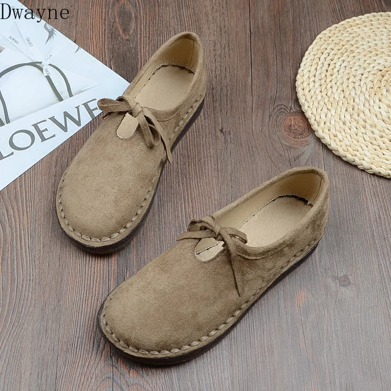 Mori/повседневная обувь с круглым носком на мягкой подошве Тонкие туфли ручной