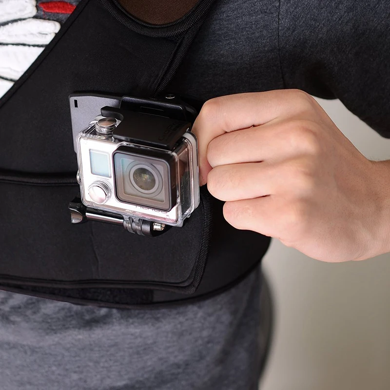 Зажим для рюкзака шляпы с поворотом на 360 градусов + Адаптер крепления J hook GoPro Hero 9 8