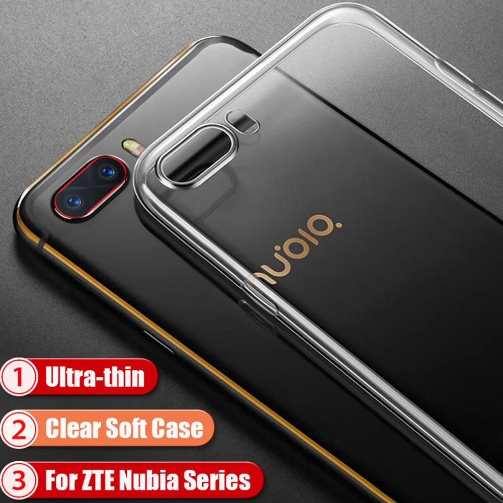 Olhveitra TPU Case For ZTE Nubia Z17 Mini Z11Mini S Soft Silicone Transparent Shockproof Z11 MiniS Z18 | Мобильные телефоны и