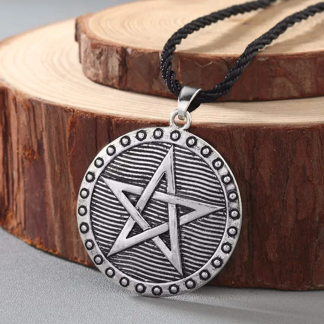 08 CHENGXUN ориентиром ожерелье-Компас талисман Viking Старший ФУТАРК кулона Valknut языческий амулет вегвизир скандинавский, норвежский подарок - Окраска металла: 08