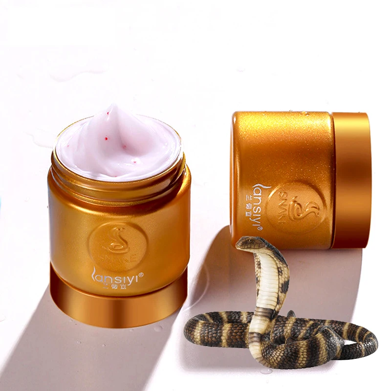 

Snake Venon Face Cream Anti Aging Wrinkle Removal Moisturizing Six Peptide Serum Collagen Firming Lifting Facial Serum Whitening