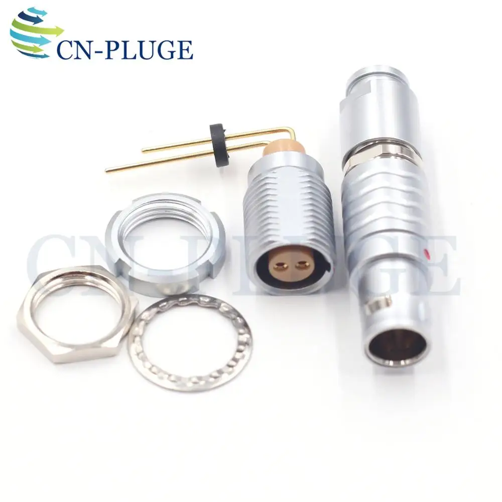 M12 Тип FGG ECG 1B разъем 2 pin Push Pull самоблокирующийся для камер детекторов и IMC PCB