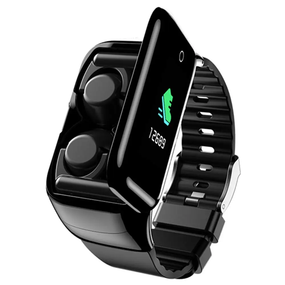 M7 Смарт часы мужские с Bluetooth наушники пульсометр Монитор артериального давления