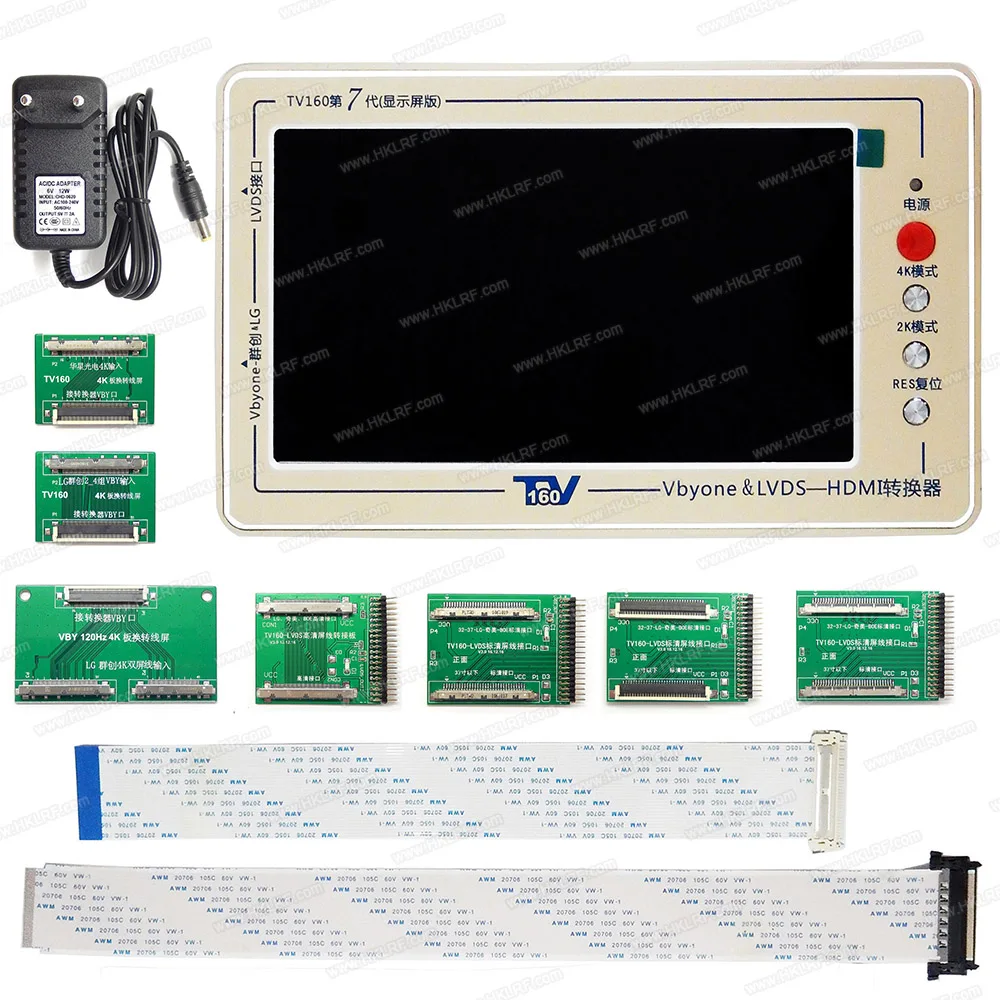 ТВ 160 Full HD LVDS Turn VGA светодиодный/ЖК материнская плата тестер инструмент конвертер