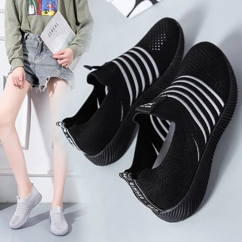 Новинка 2020 года Модные повседневные женские кроссовки Zapatillas Воздухопроницаемые