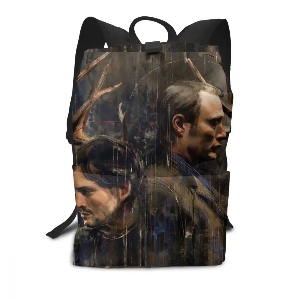 

Mads Mikkelsen Backpack Mads Mikkelsen Backpacks High quality Man - Woman Bag Multifunctional Teenage Bags