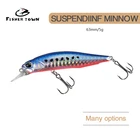 5g 63 мм Япония Рыбная приманка вобблер сом Карп глубоководный Джеркбейт кренкбейты рыболовная жесткая Приманка Minnow Pesca, воблер