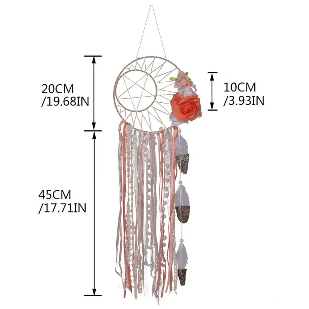 

Boho Macrame Dream Catchers Handmade Wall Hanging Craft Star Moon Dreamcatcher Room Home Decor Kids Room Nursery Gifts