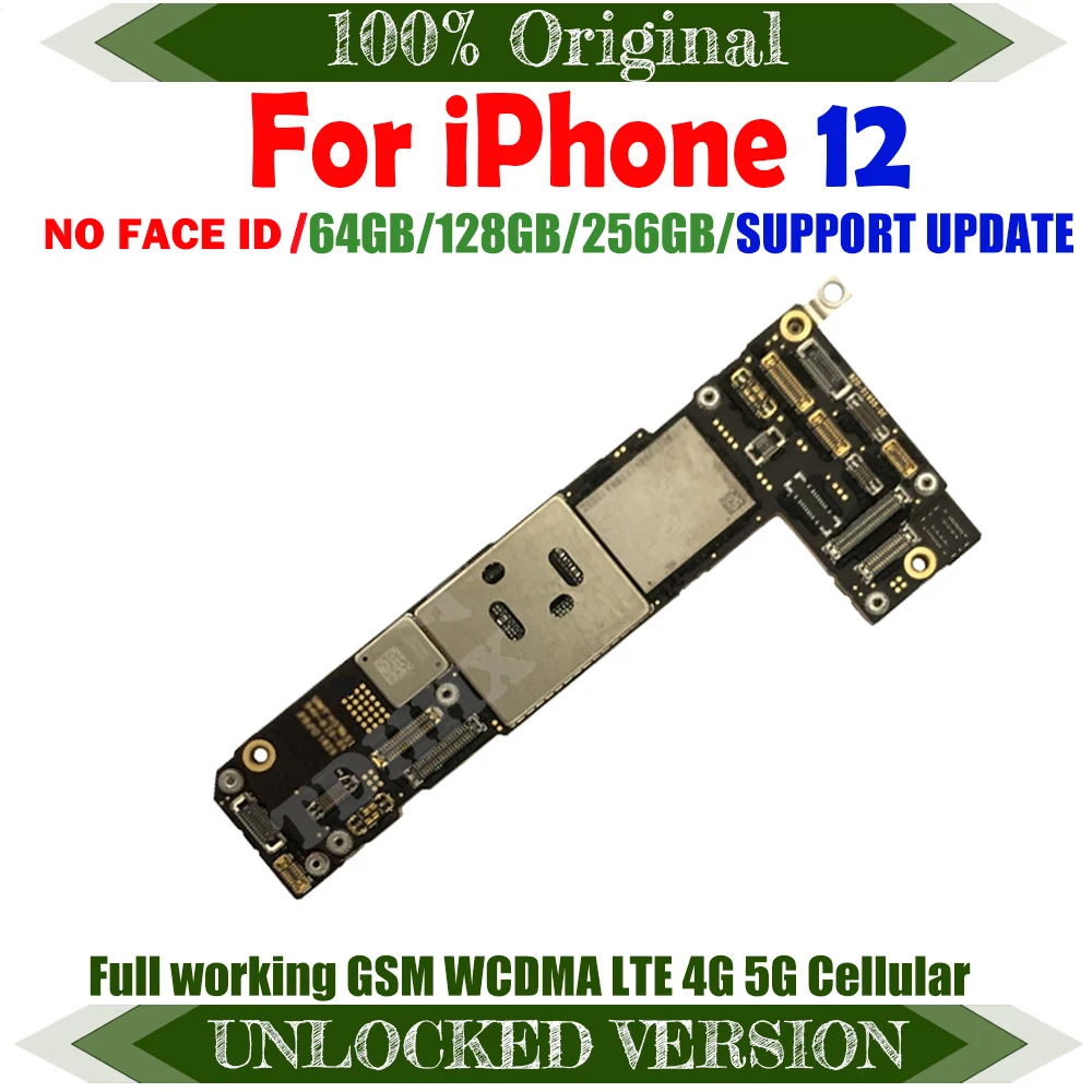 Материнская плата Clean iCloud для iPhone 12 материнская Полная работа поддержка