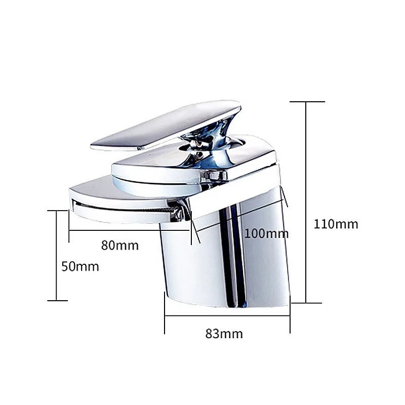 Смеситель для ванной комнаты на палубе смеситель из латуни с одной ручкой
