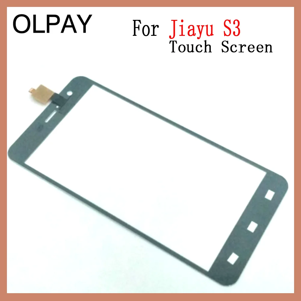 OLPAY 5,5 ''сенсорный экран для мобильного телефона для Jiayu S3 Сенсорный экран дигитайзер панель запасные части сенсорный экран передний стеклянный датчик