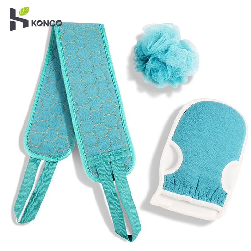 

3 шт./компл. щетка для тела, набор для отшелушивания кожи, полотенце, перчатки, щетки для душа, аксессуары для ванны