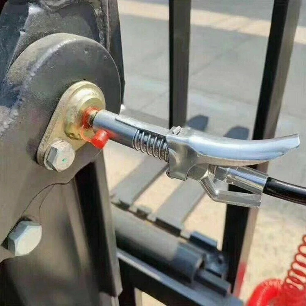 

Grease Gun Coupler Lock Pliers High Pressure Quick Release Double Filling Grease for 1/8inch NPT Fitting Auto Replacement Parts