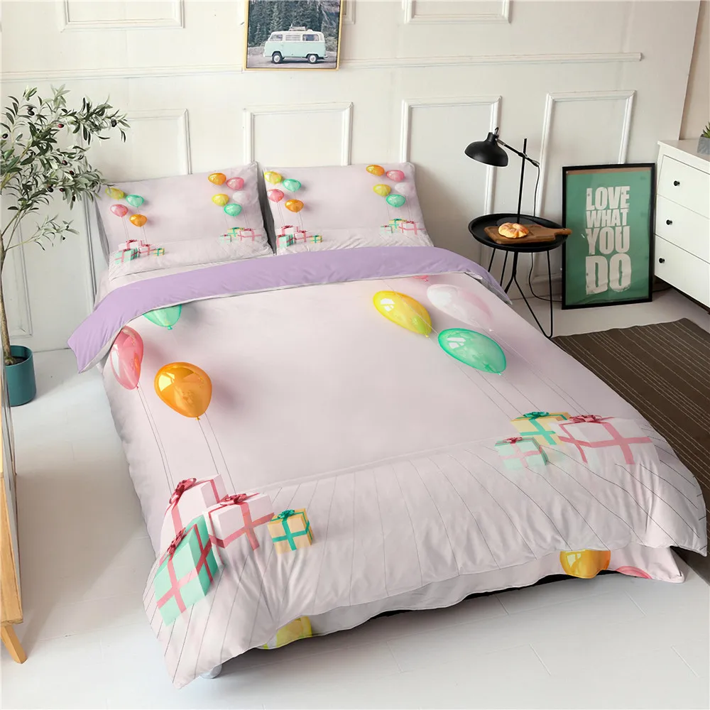

2021 3D Bed Duvet Cover Pillowcases Kids Adults Comfortable Quilt Covers Sets Twin Full Queen King Double Sizes Bedclothes