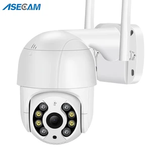 5mp ptz wifi ip camera outdoor 4x digital zoom ai human automatic tracking h 265 onvif audio cctv wireless security camera free global shipping