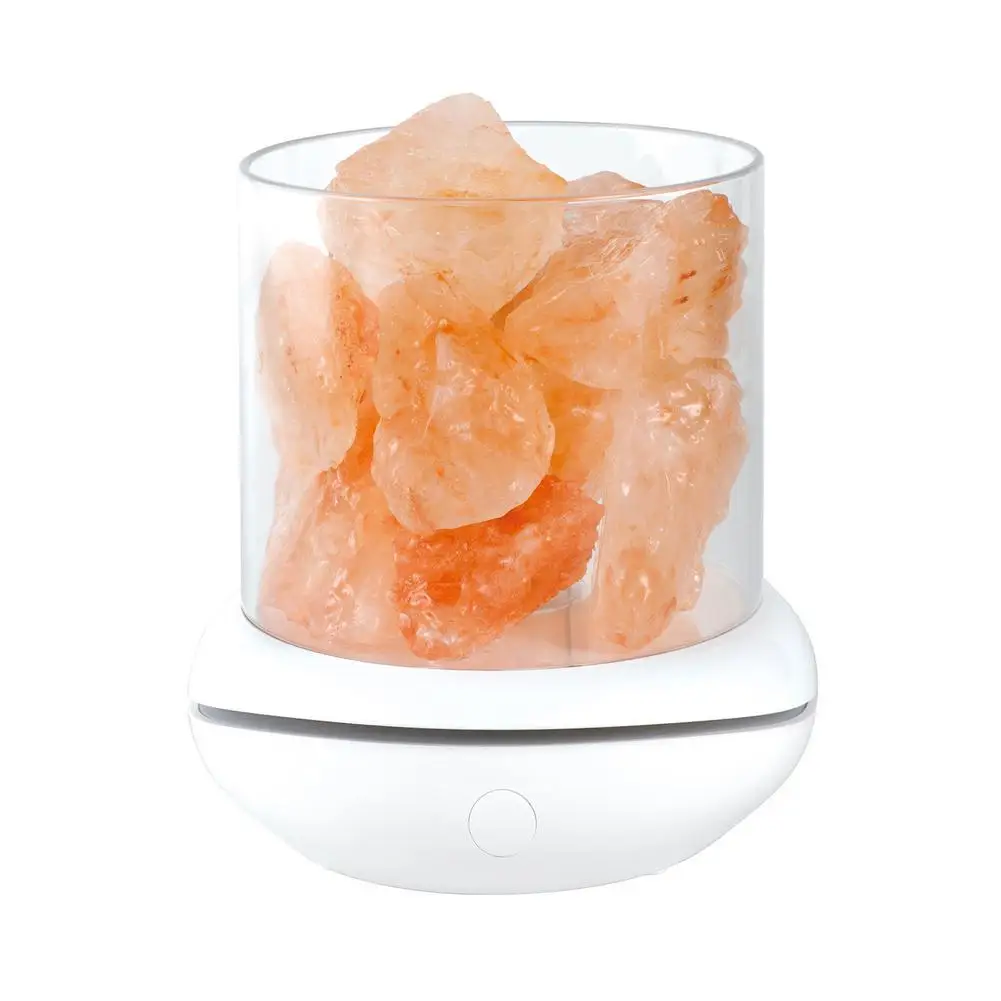 

Лампа настраиваемая светодиодсветодиодный в виде соли, ночник USB для ароматерапии с визуальным воздействием Льда и Огня