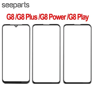 Внешнее стекло для Motorola Moto G8  G8 Play  G8 Plus G8 Power Переднее стекло внешнее стекло ЖК внешняя панель стеклянный объектив