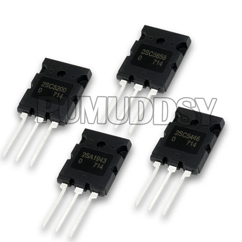 6 шт., 2SC5200 TO-3P C5200 5200 2sa3а, a3а, 2SC5858, C5858, 2SC5446, C5446, C3998TO3PL, транзистор, 3 пары (2SC5200 + 2sa3а), каждые 3 шт.