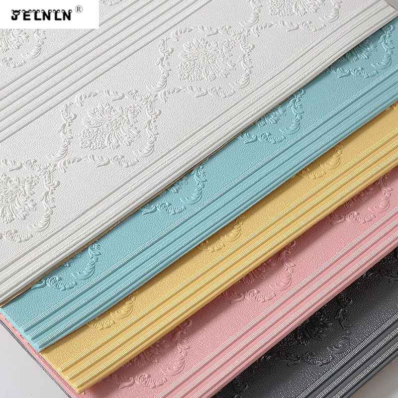 Роскошные 3d Трехмерные настенные Стикеры для спальни водонепроницаемые обои