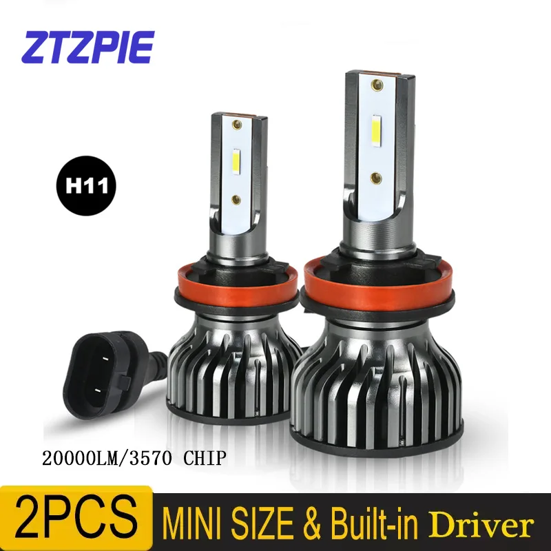 ZTZPIE 2021 Новый 110 Вт 20000LM 6000K 9005/HB3 9006/HB4 H1 H8 H7 H4 H11 H9 Led автомобилей головной светильник