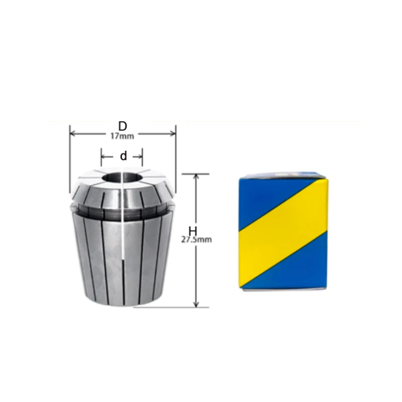

ER11 ER16 ER Precision Spring Collet Kit for CNC Milling Lathe Tools & Engraving Machine Motor Axis