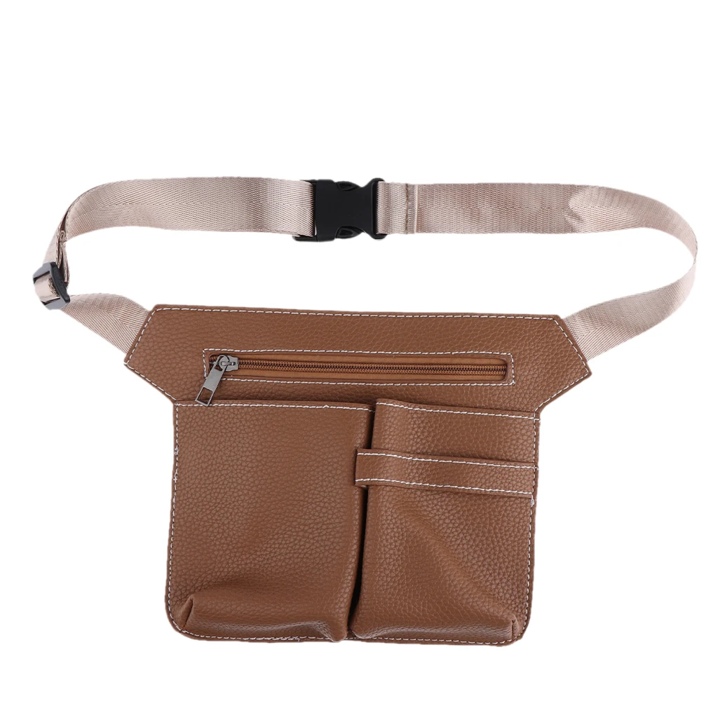 

Blesiya Barber Salon Leather Holster Holder for Haircutting Scissors Shears