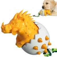 2021 new pet toy boar egg dinosaur egg dog molar stick dog toothbrush dog toy outdoor interactive pet accessories