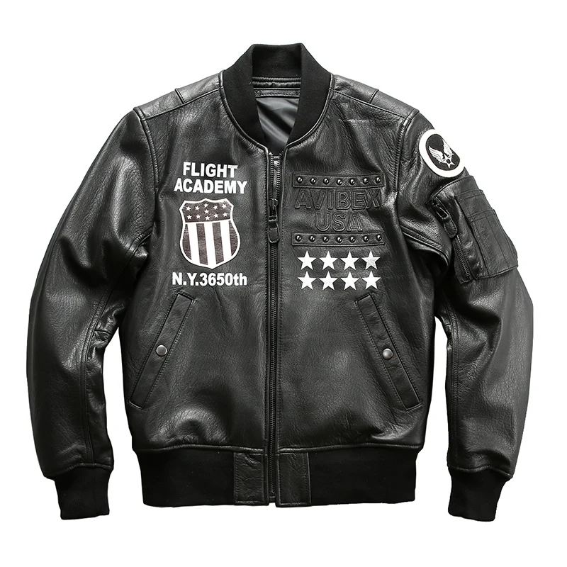 

Прочтите описание! A109 азиатские Размеры Наивысшее качество Air Force летная куртка пилота натуральная козья кожа мотоциклиста куртка