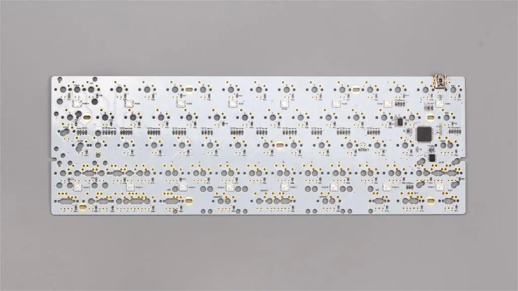 DIY механическая клавиатура 60 макет стрелка ключ 64 ключ DZ60 PCB спутниковая ось Набор ЧПУ позиционная пластина Вишневый переключатель коробка переключатели