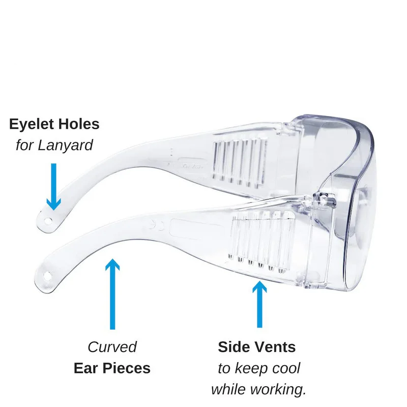 Защитные очки для глаз противовирусные от ветра песка тумана ударов пыли