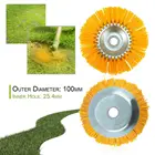 Кусторез Mechinery в форме чаши, прочная нейлоновая проволока, свадебная щетка, проволока, колесные инструменты, товары, промышленная щетка